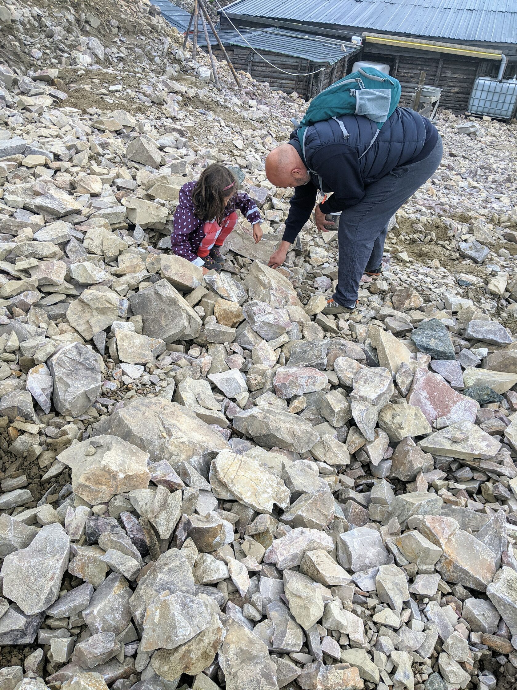 Padre practicando autocuidado